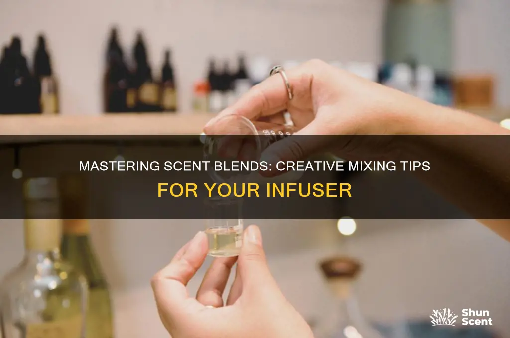 how to mix different scents for my infuser