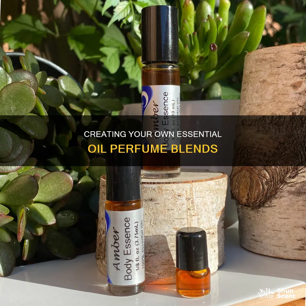 how to mix essential oils as perfume