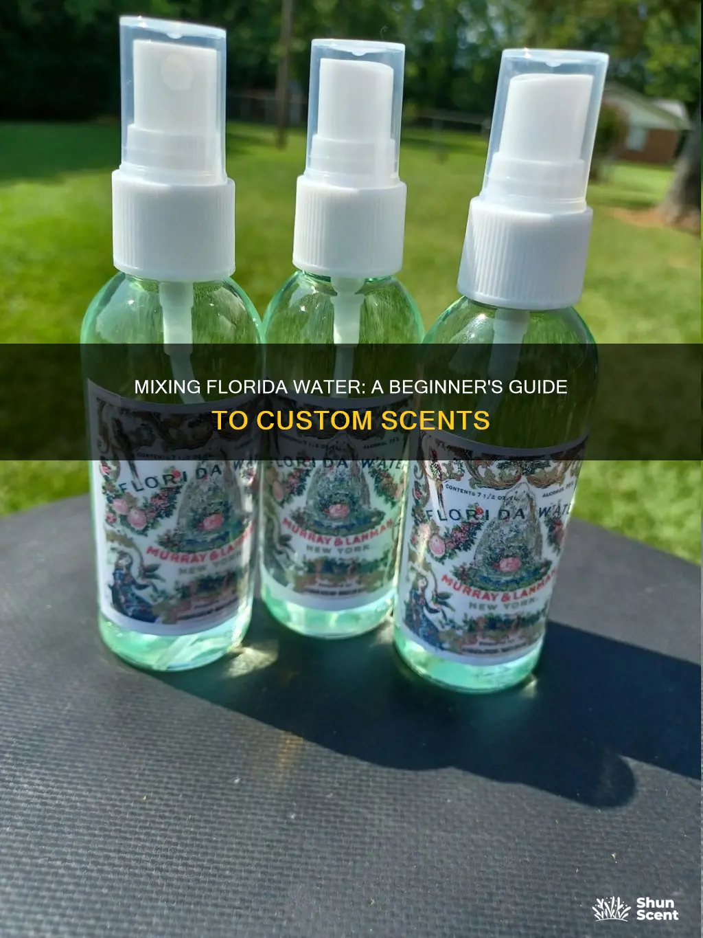 how to mix florida water cologne