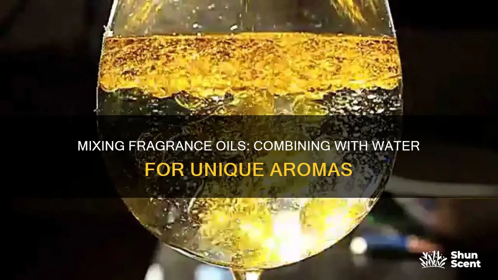 how to mix fragrance oil with water
