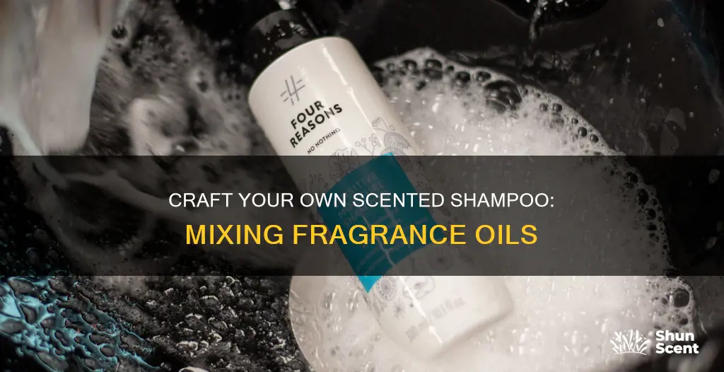 how to mix fragrance oils into shampoo and conditioner