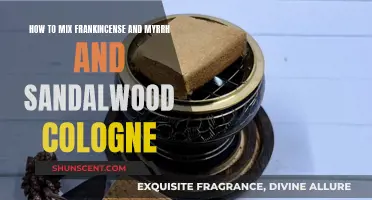 Mixing Frankincense, Myrrh, and Sandalwood: A Guide to Cologne Creation