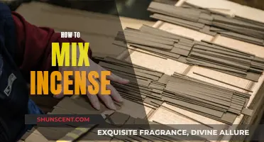 Mixing Incense: A Guide to Creating Fragrant Blends