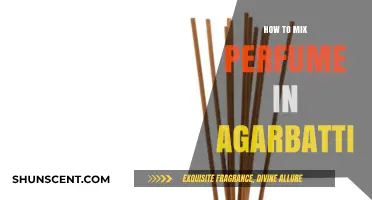 Create Fragrant Incense: Mixing Perfume with Agarbatti