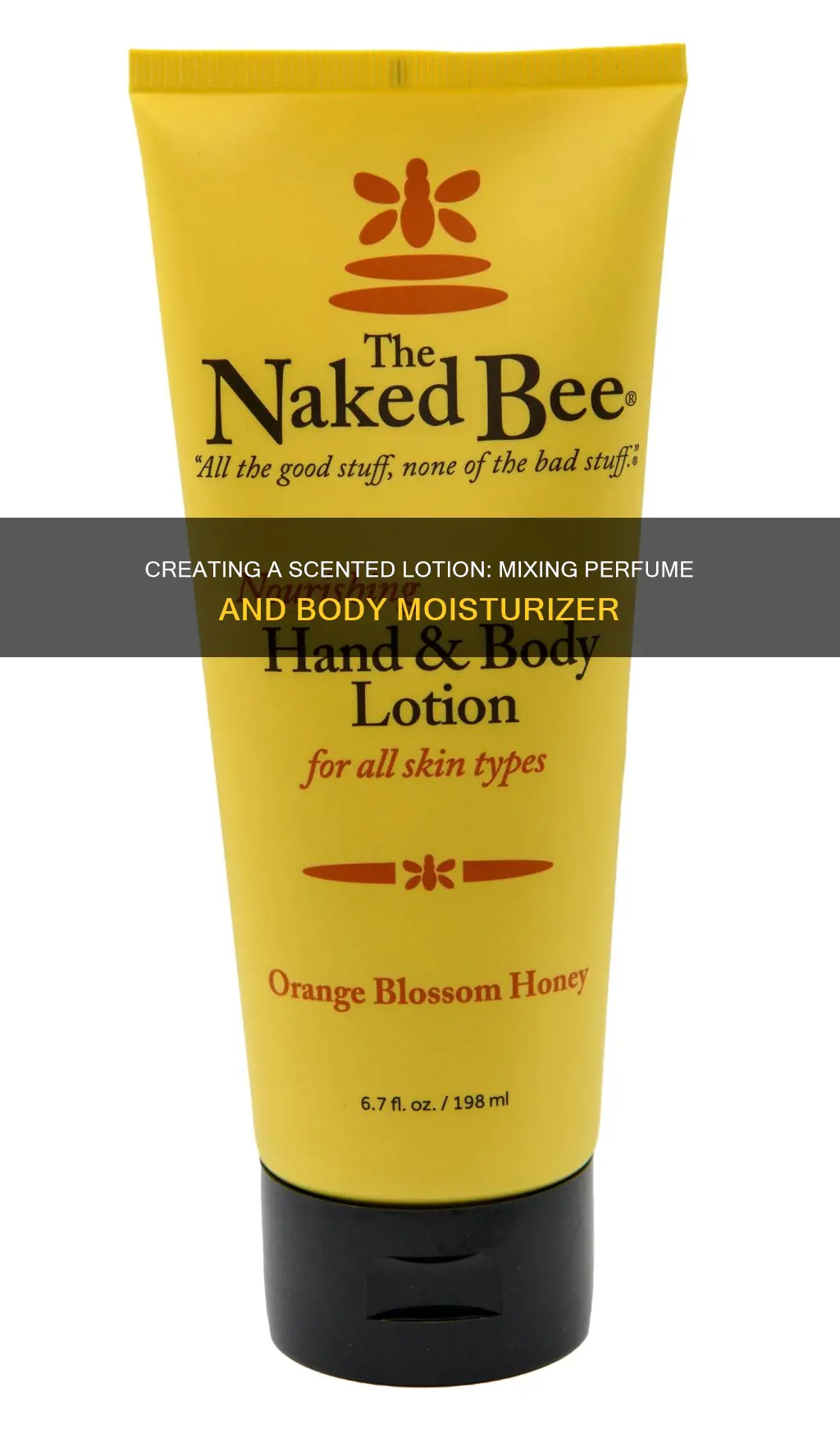 how to mix perfume with body lotion