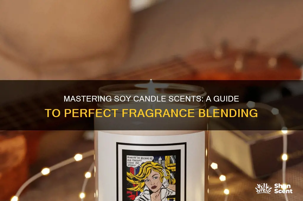 how to mix scents for soy candles