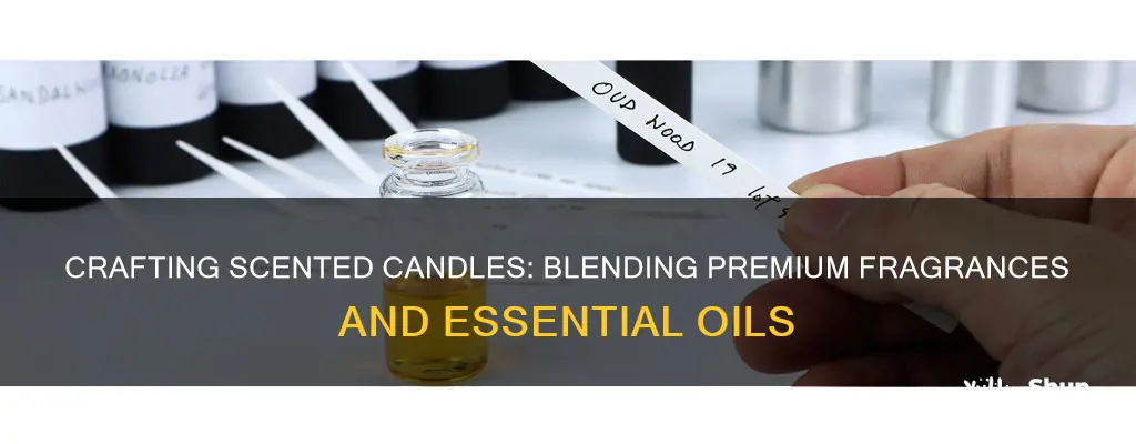 how to mixing premium fragrance with essential oils for candles