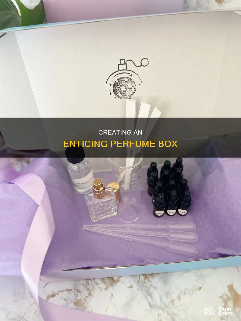 how to mmake a perfume box