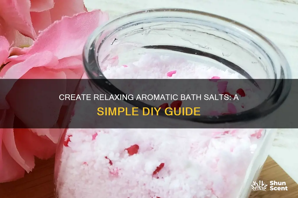 how to mskr scented bath salts