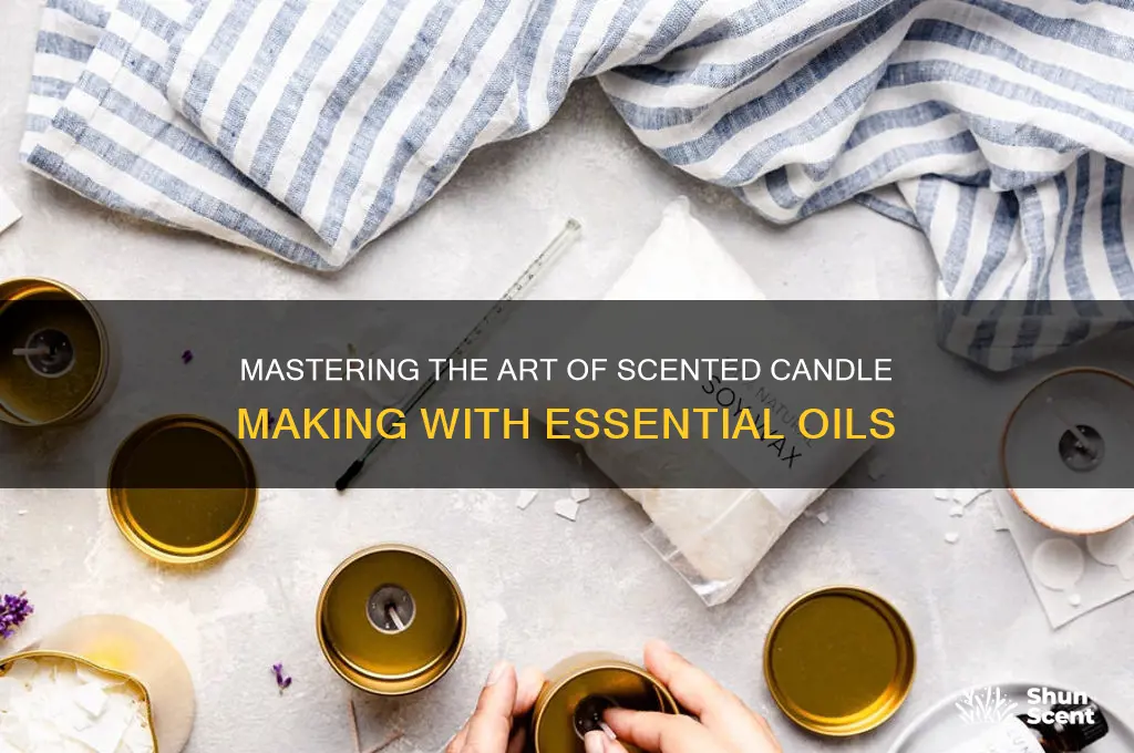 how to mux candles with scent oil
