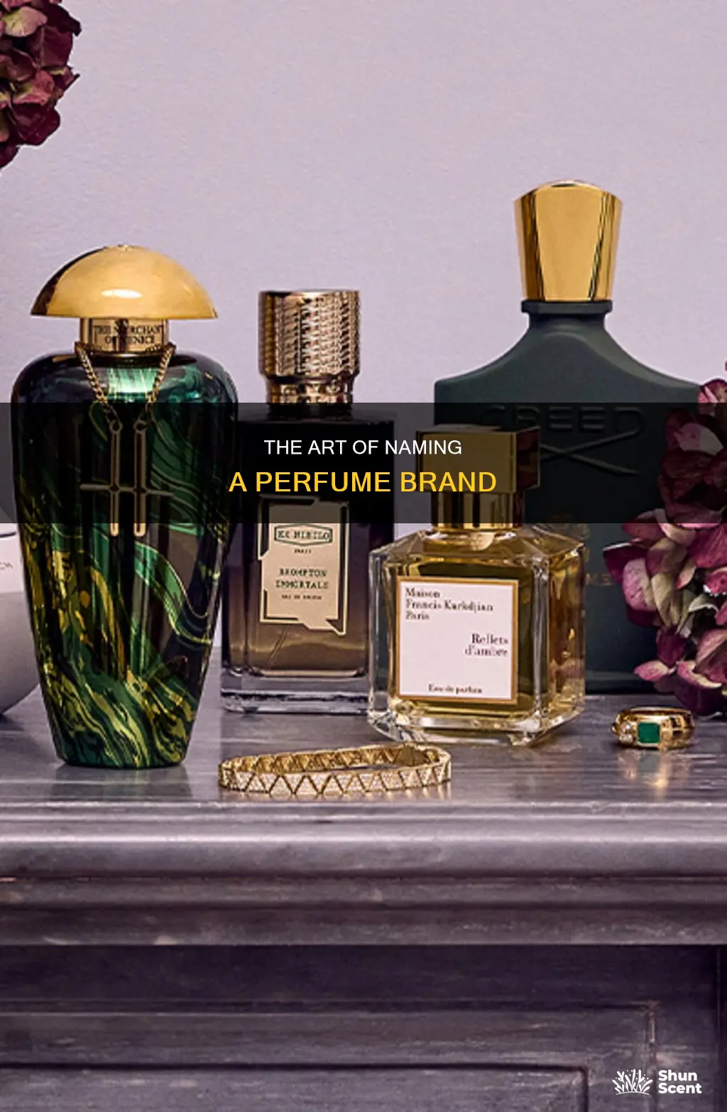 how to name a perfume brand