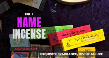 The Art of Naming Incense: A Guide to Creative Fragrance Titles