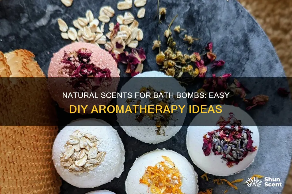 how to naturally scent bath bombs