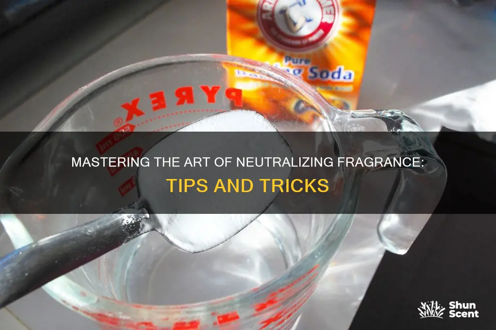 how to neutralize fragrance smell