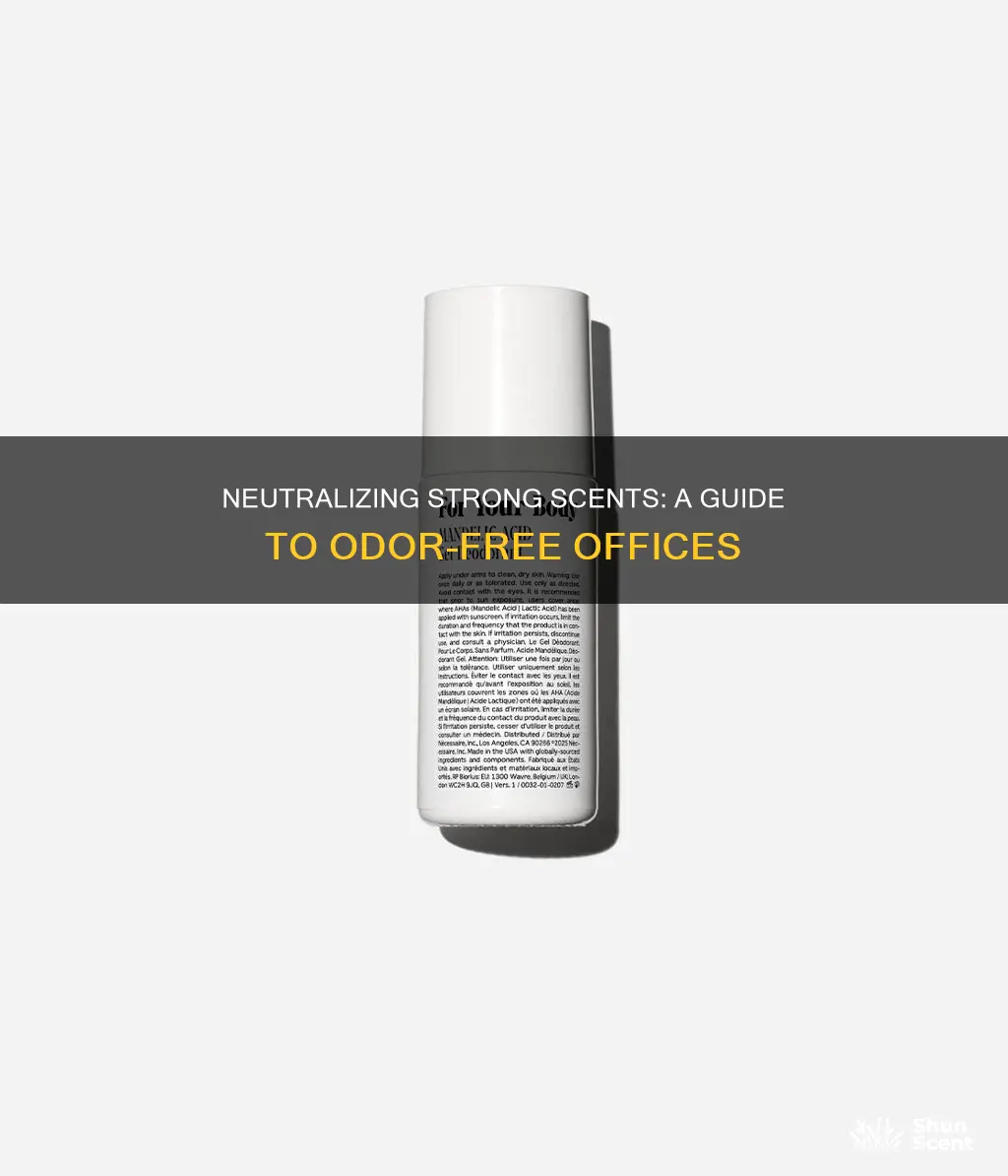 how to neutralize perfume odor in office