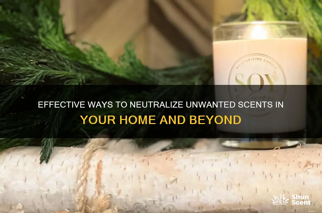 how to neutralize scents