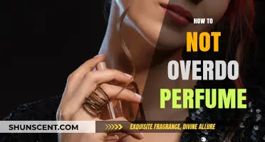 The Art of Wearing Perfume: Less is More