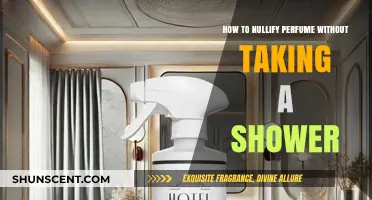 Neutralizing Scents: No-Shower Perfume Removal Tricks
