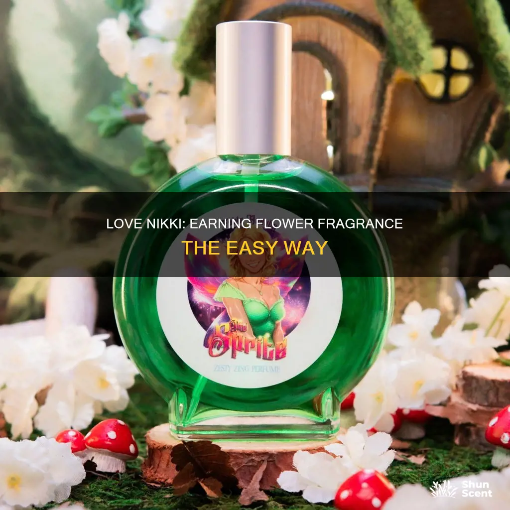 how to obtain love nikki flower fragrance