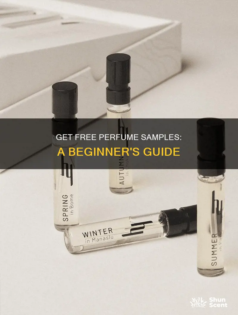 how to obtain perfume samples