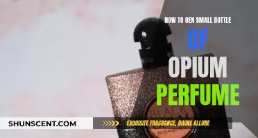 Unlocking the Secrets of Small Opium Perfume Bottles
