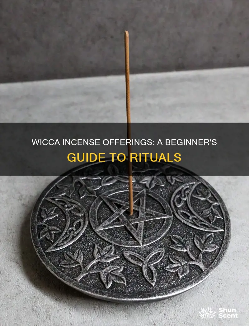 how to offer incense wicca offering