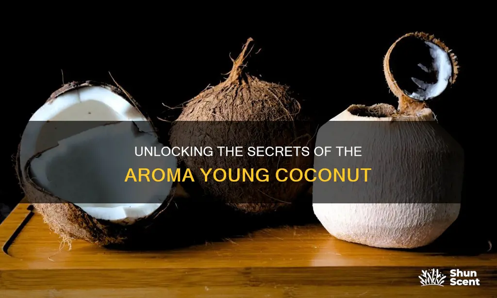 how to open a aroma young coconut