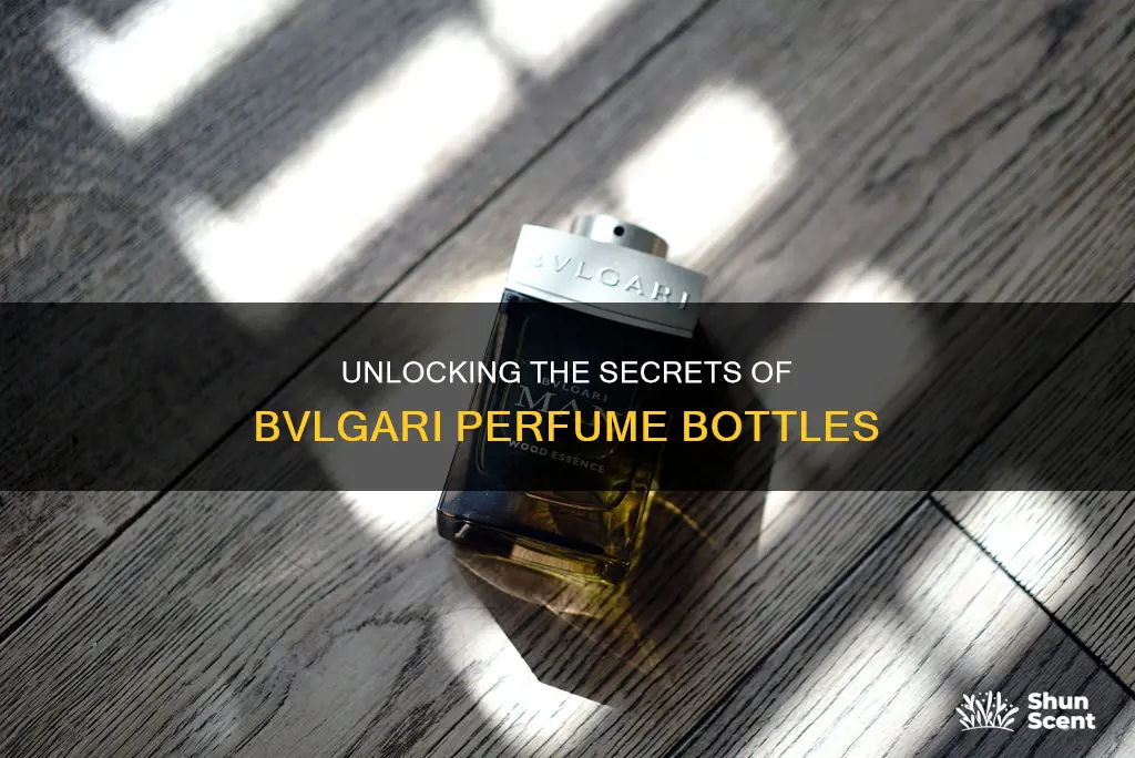 how to open a bvlgari perfume bottle