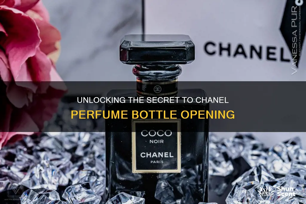 how to open a chanel perfume bottle