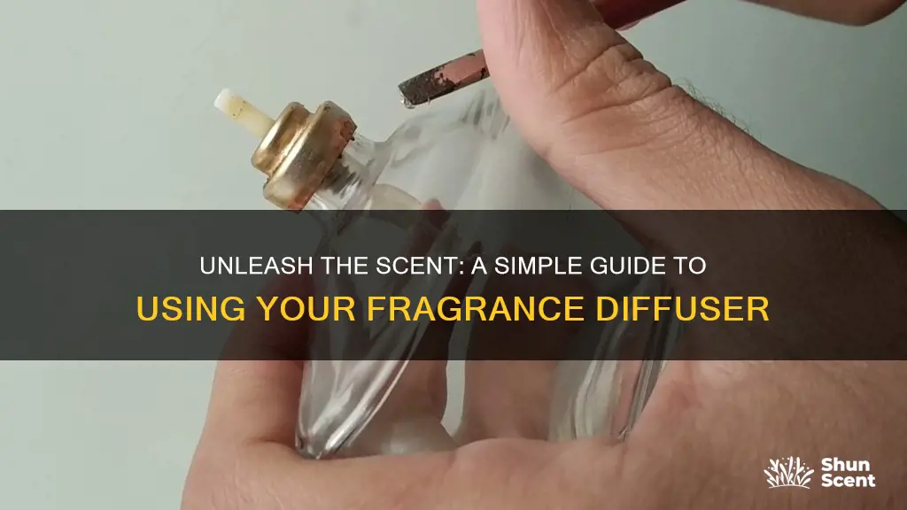 how to open a fragrance diffuser