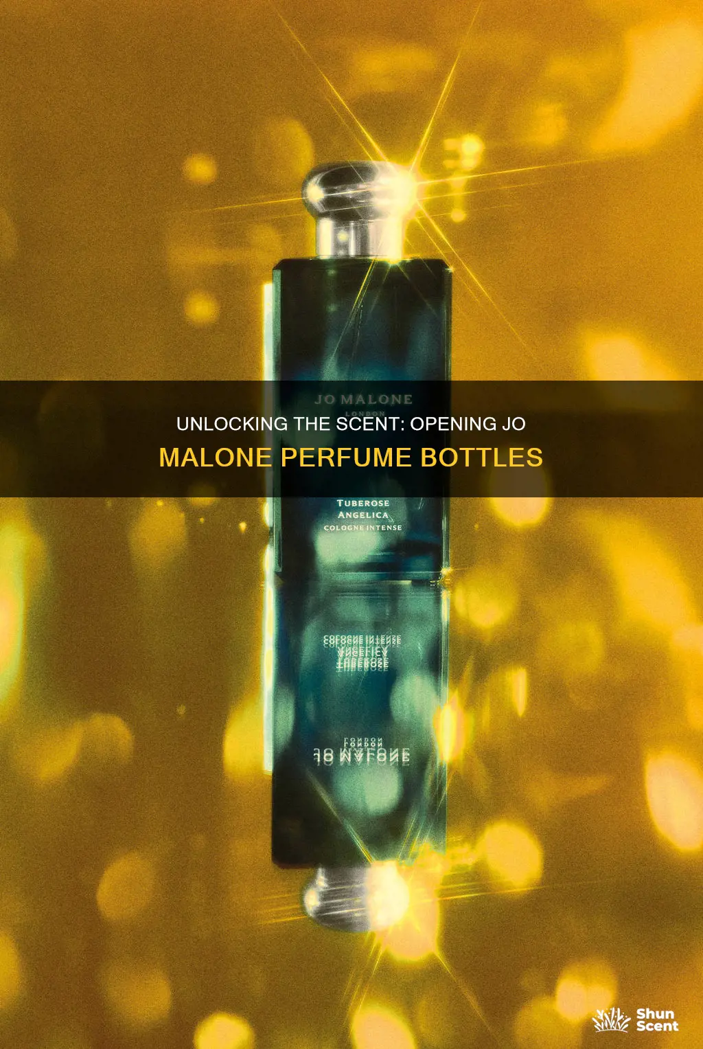 how to open a jo malone perfume bottle
