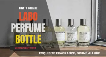 Unlocking Le Labo: Opening the Perfume Bottle
