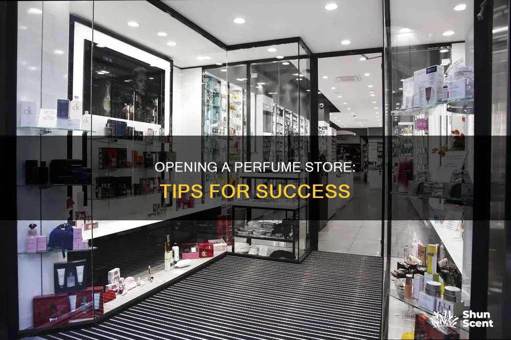 how to open a perfume store