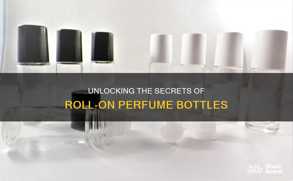 how to open a roll on perfume bottle