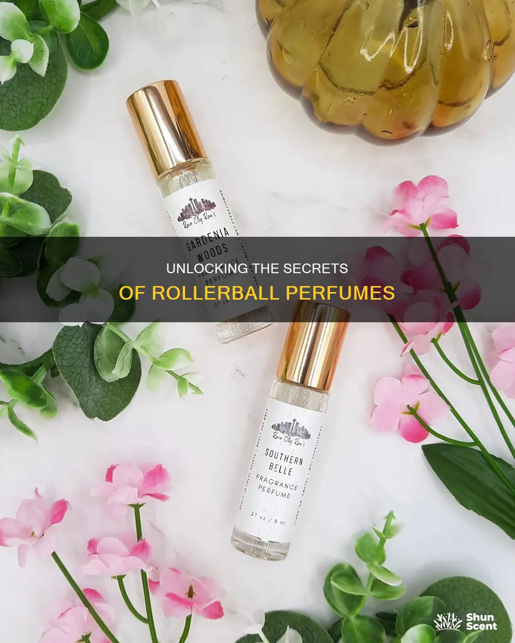 how to open a rollerball perfume