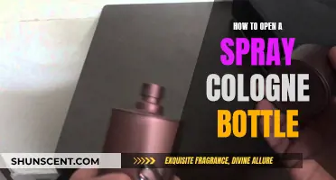 Unlocking the Secrets to Opening Spray Cologne Bottles