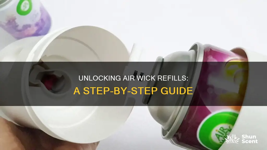 how to open air wick essential mist aroma refill