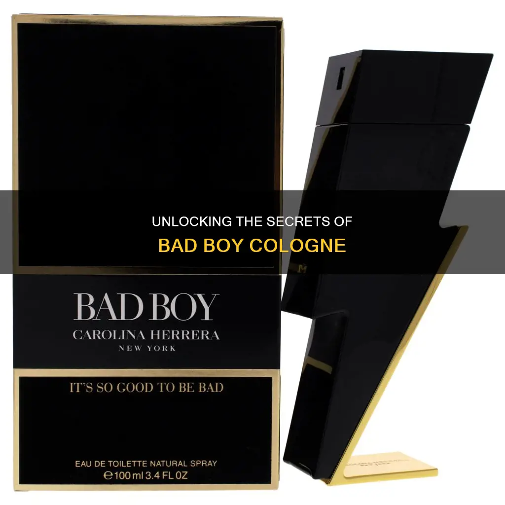 how to open bad boy cologne