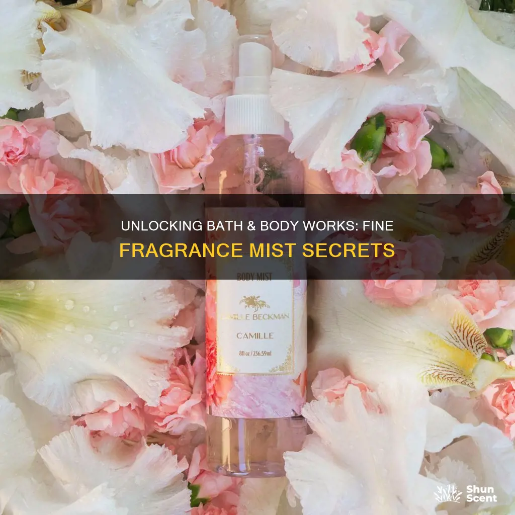 how to open bath and body works fine fragrance mist