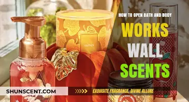 Unlocking Aromas: A Guide to Opening Bath & Body Works Wall Scents