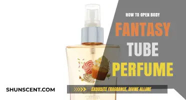 Unlocking the Scent: Opening Body Fantasy Tube Perfume