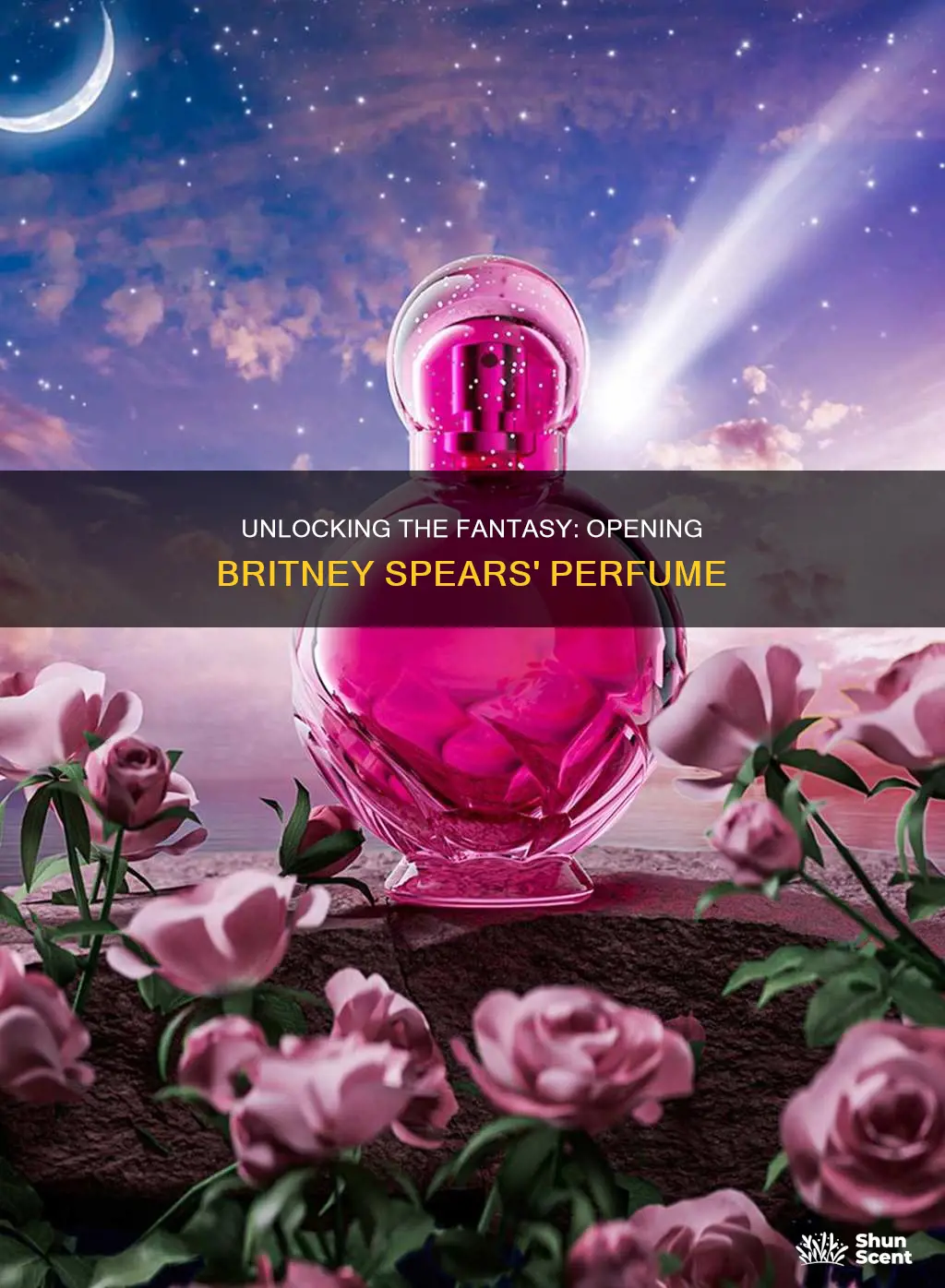 how to open britney spears fantasy perfume