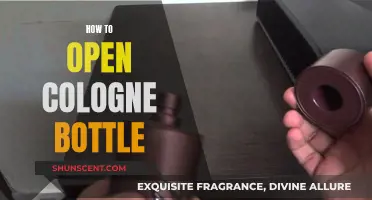 Unlocking Fragrances: Opening Cologne Bottles with Ease