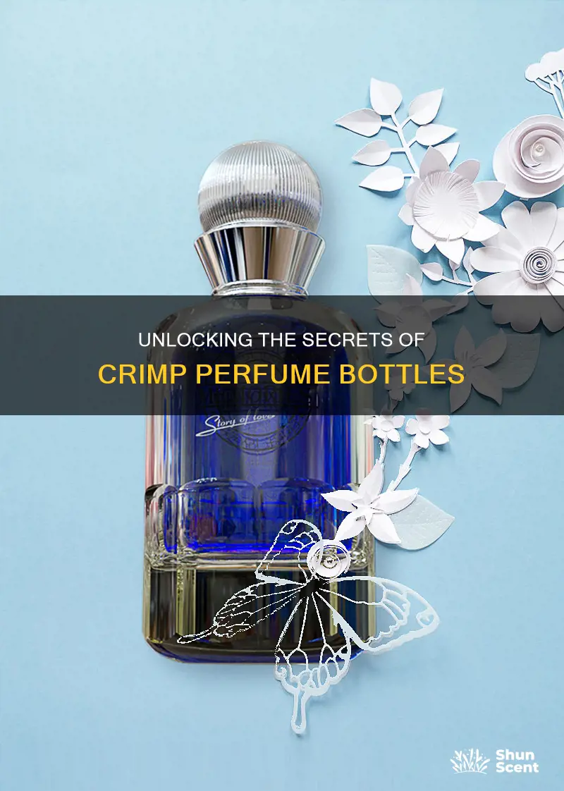 how to open crimp perfume bottle