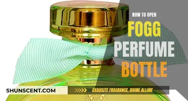 Unlocking the Fragrance: Opening Fogg Perfume Bottles