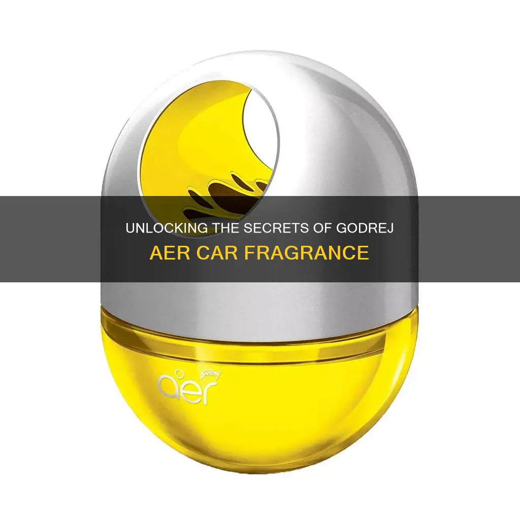 how to open godrej aer car fragrance