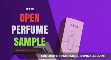 Unlocking Fragrance: Opening Perfume Samples