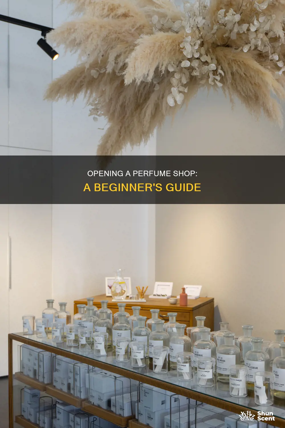 how to open perfume shop