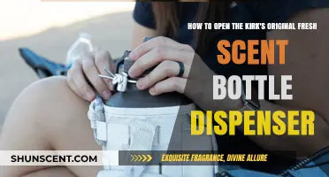 Easy Steps to Open Kirk's Original Fresh Scent Bottle Dispenser