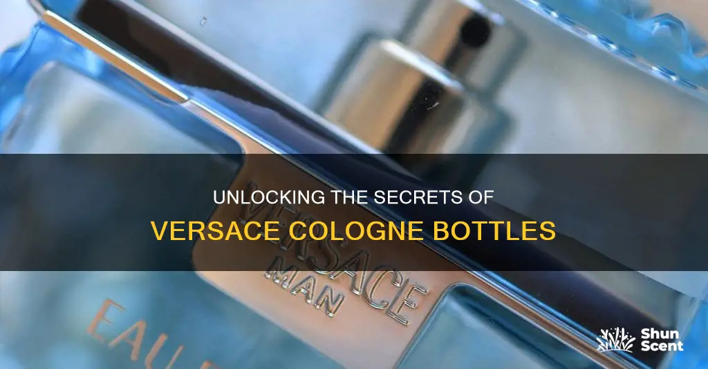 how to open versace cologne bottle